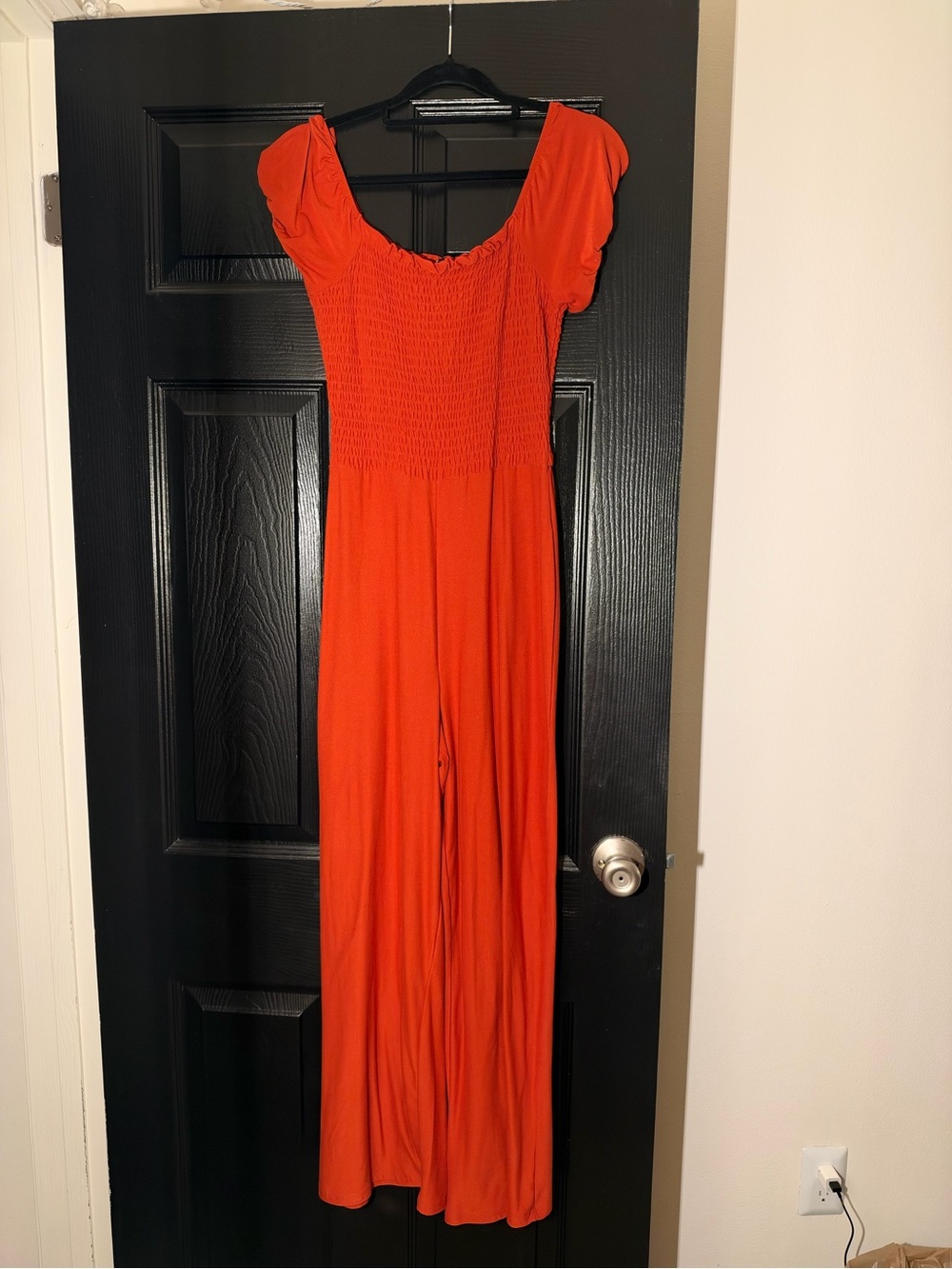 Women's Orange Jumpsuit